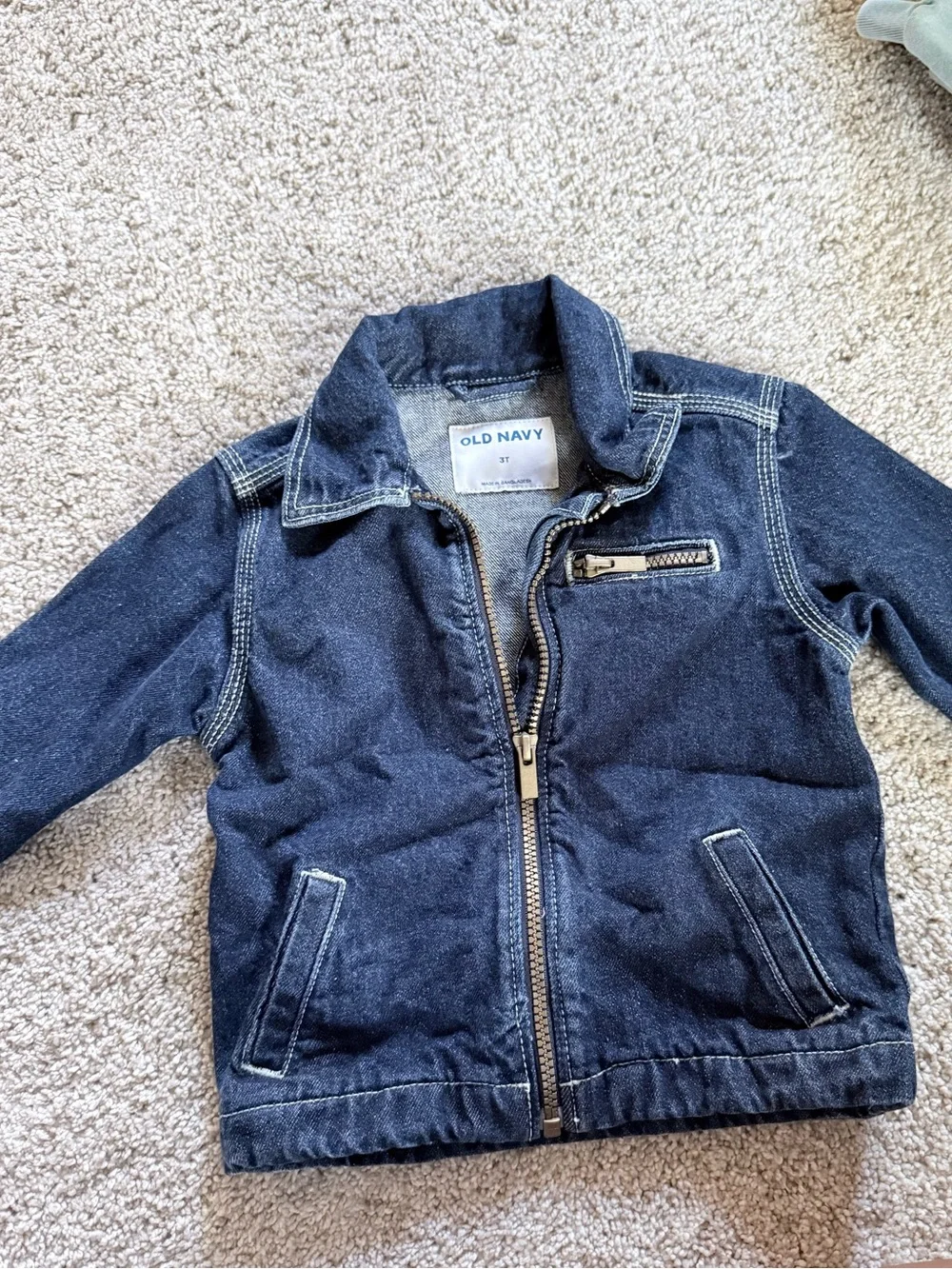 Old Navy Denim Zip Jacket